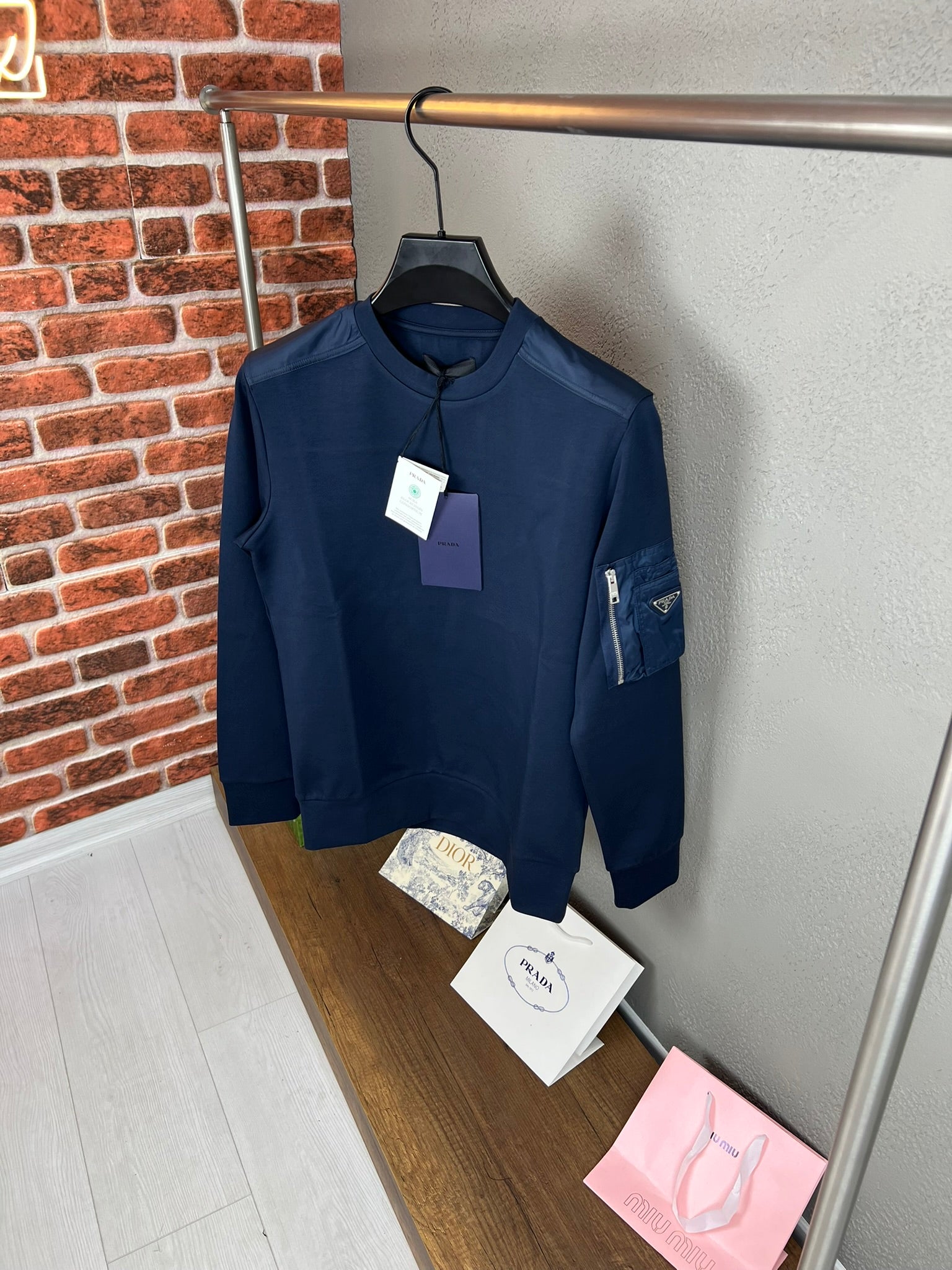 Men- PRADA - Men Hoodies&Sweaters