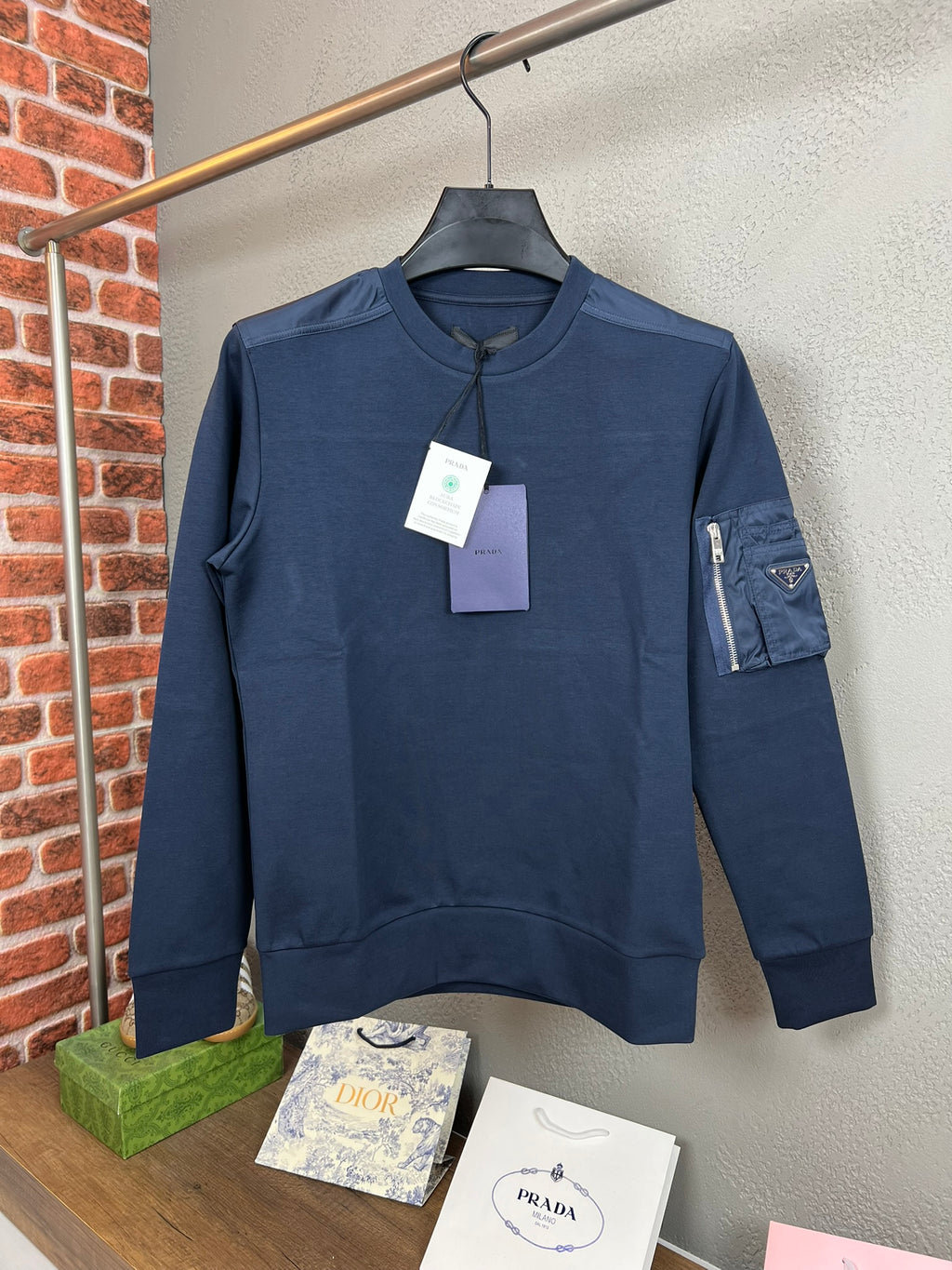 Men- PRADA - Men Hoodies&Sweaters