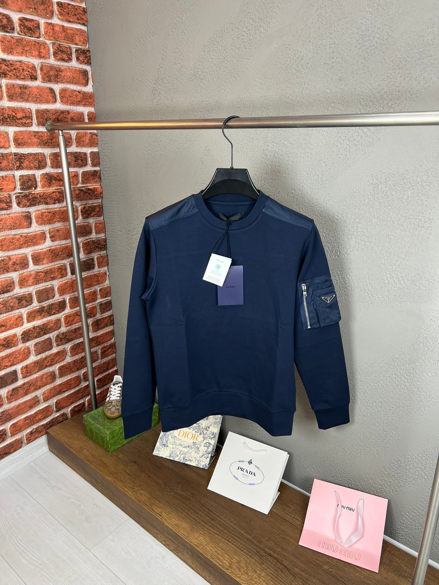 Men- PRADA - Men Hoodies&Sweaters