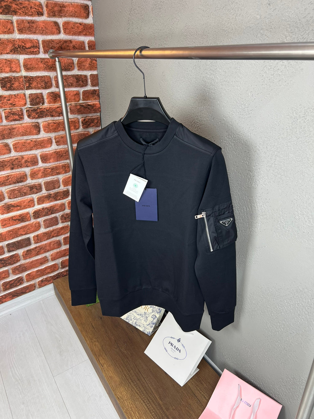 Men- PRADA - Men Hoodies&Sweaters